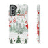 Nordic Christmas Print - Impact Resistant Phone Case Samsung Galaxy S21 Plus Matte
